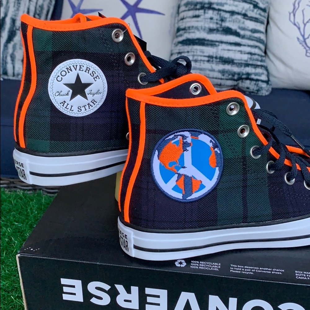 Converse CTAS hi green/brown/white women’s - Picture 16 of 16